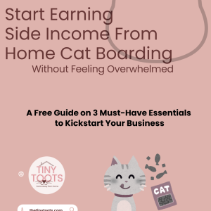 Earn extra income doing home cat boarding